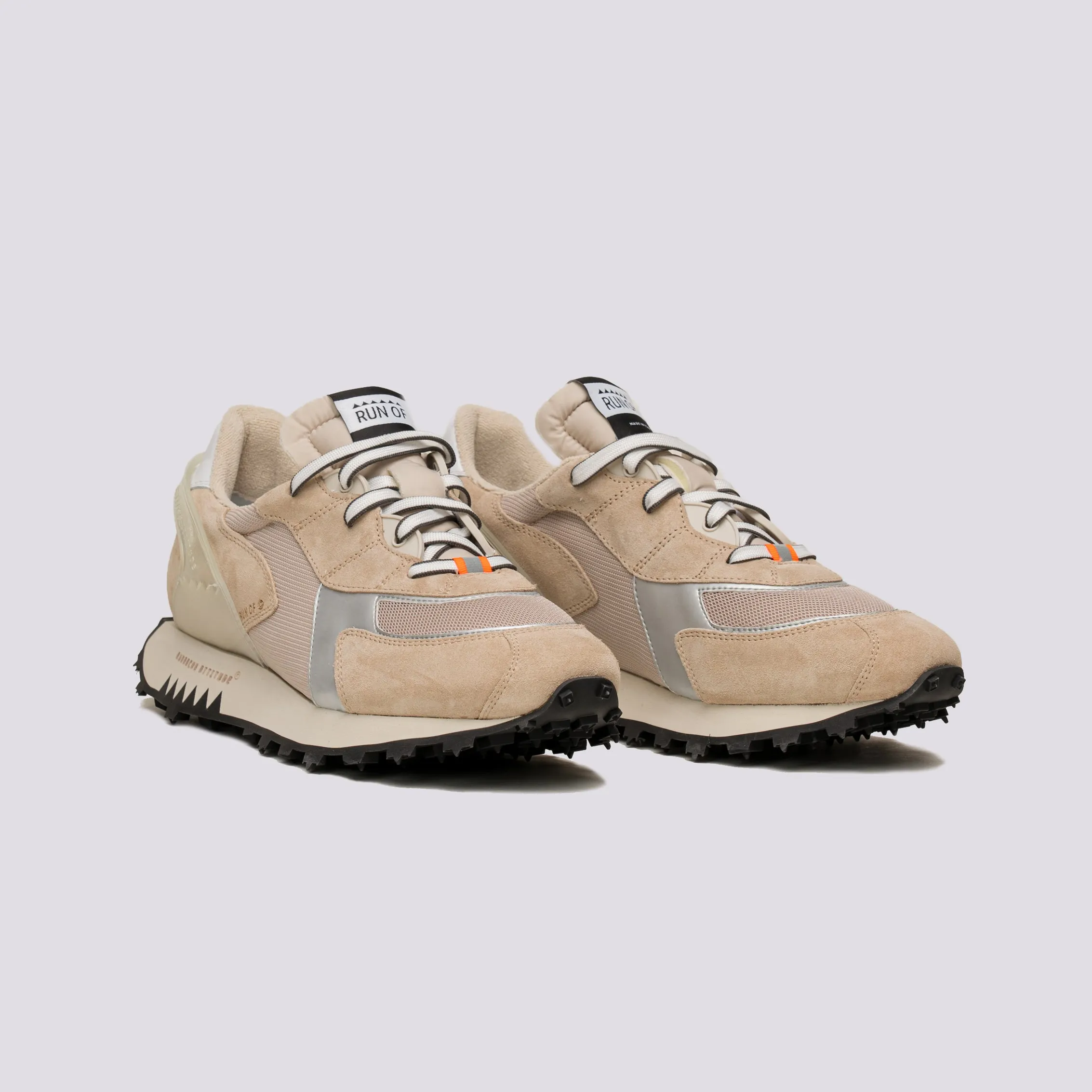 Sneaker Germain IN PELLE E CAMOSCIO beige