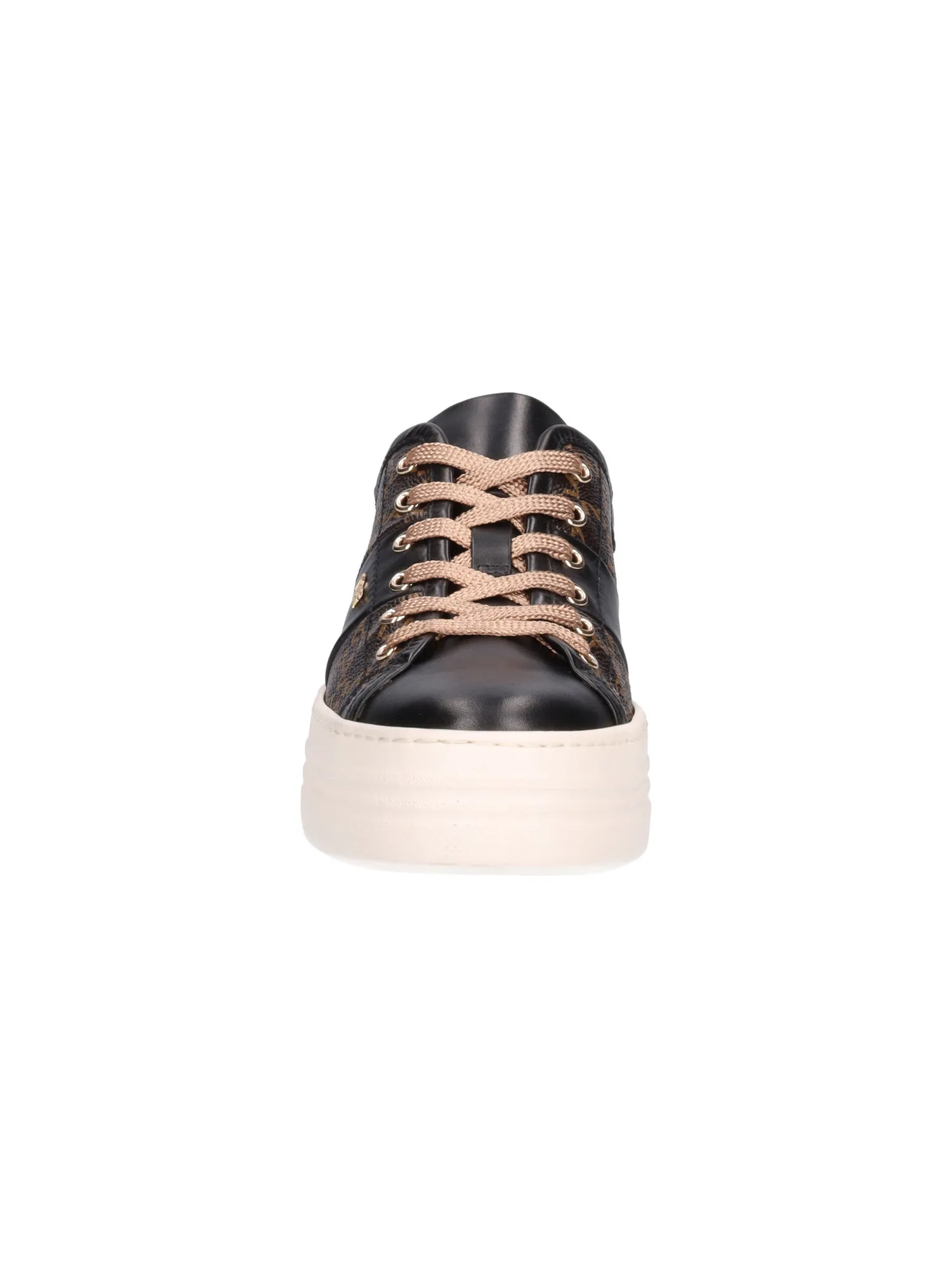 Sneaker platform Nero Giardini da donna nera