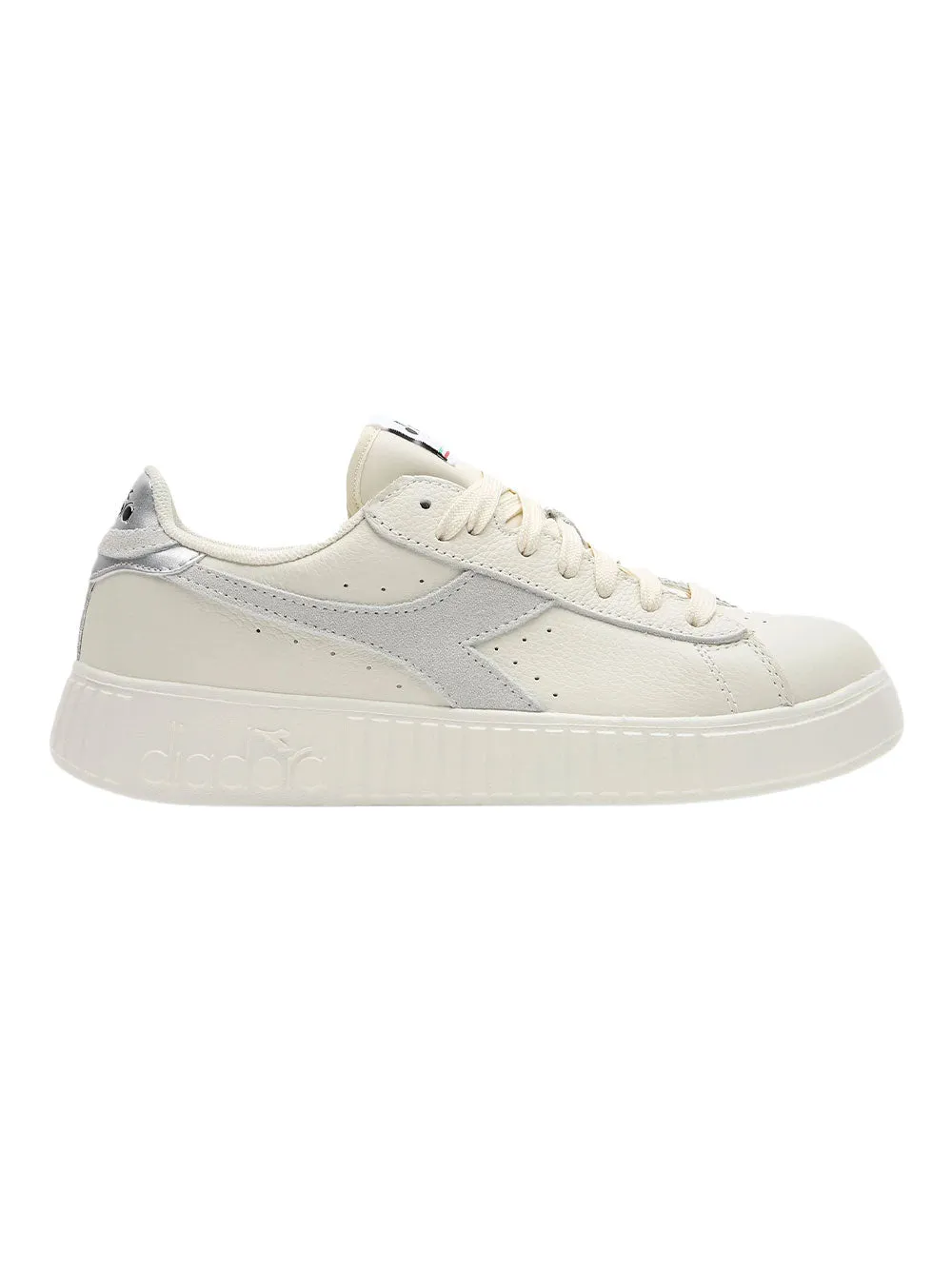 Sneakers Basse DIADORA Donna GAME STEP PREMIUM TUMBLED LEATHER Bianco