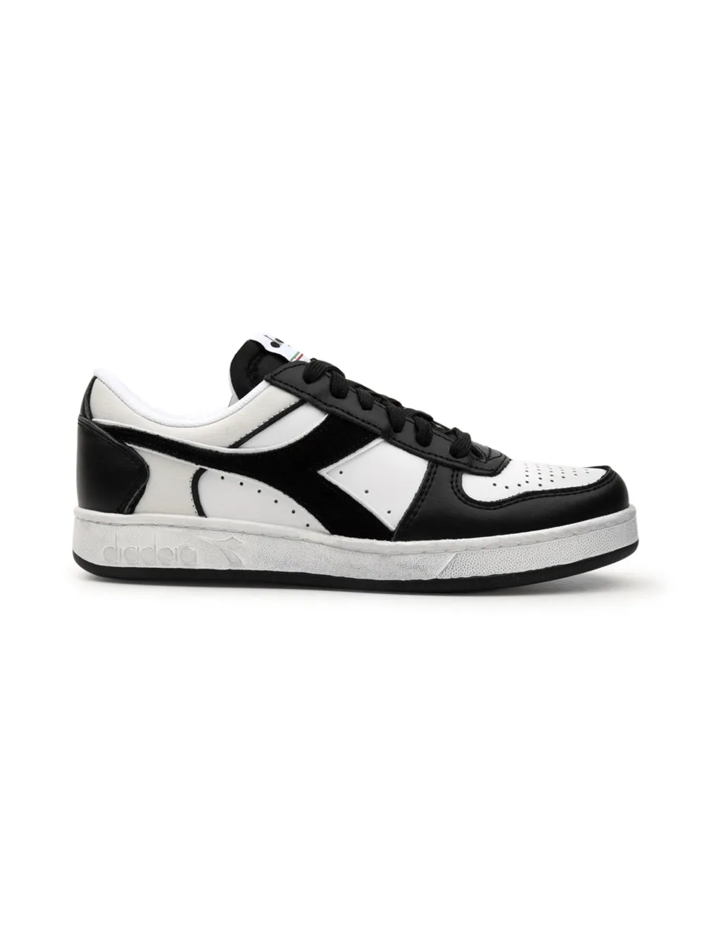 Sneakers Basse DIADORA Donna MAGIC BASKET LOW ICONA LEATHER Nero