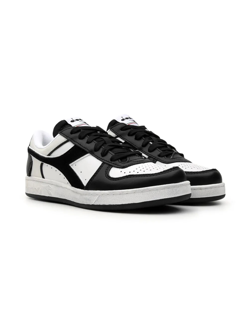 Sneakers Basse DIADORA Donna MAGIC BASKET LOW ICONA LEATHER Nero
