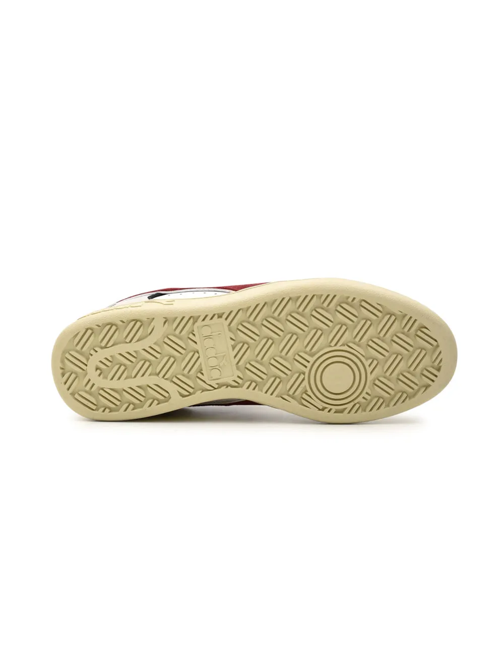 Sneakers Basse DIADORA Uomo MAGIC BASKET LOW SUEDE LEATHER Bianco