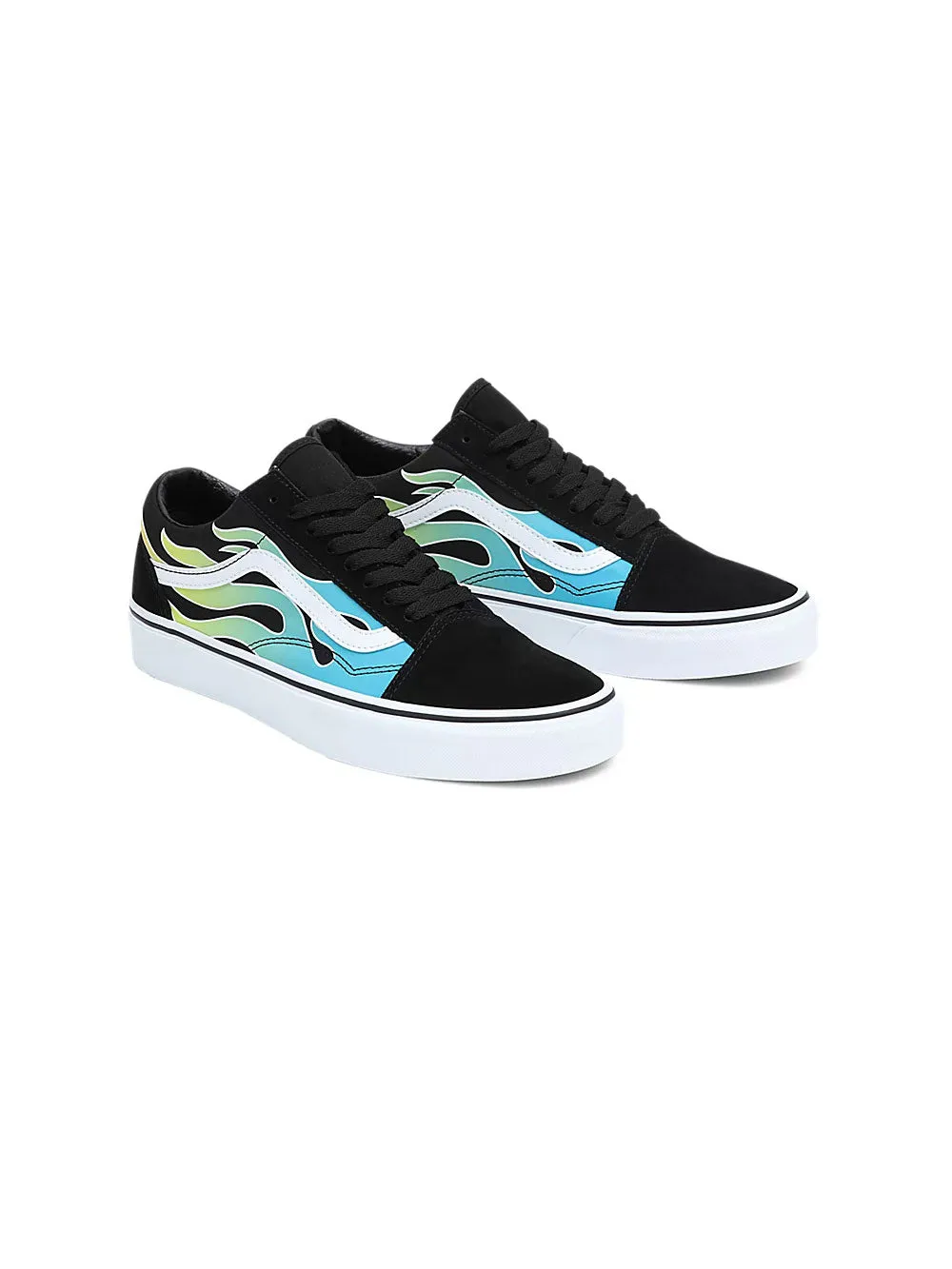 Sneakers Basse VANS Uomo UA OLD SKOOL GLOW FLAME Nero