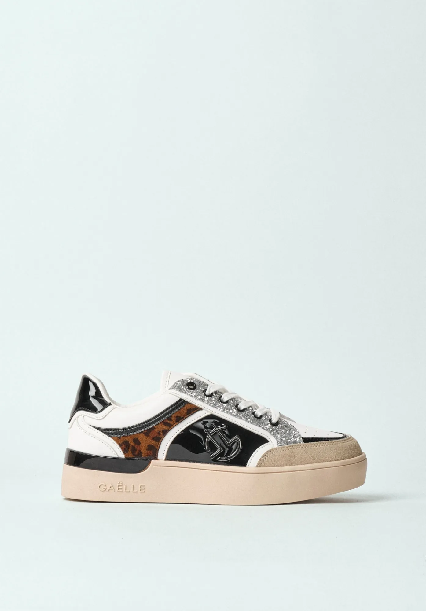 Sneakers Everyday In Ecopelle Nero - Gaëlle Paris