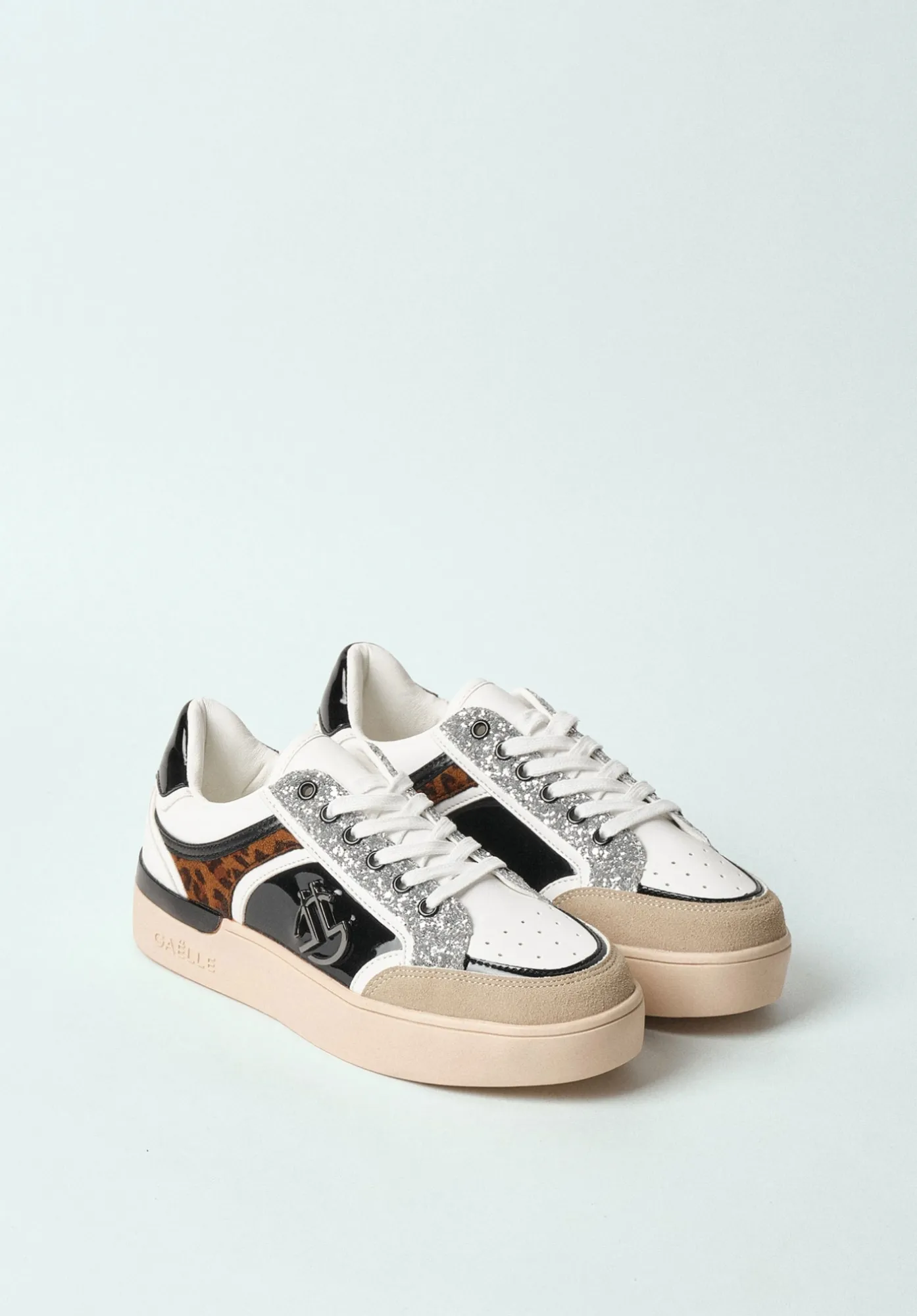 Sneakers Everyday In Ecopelle Nero - Gaëlle Paris