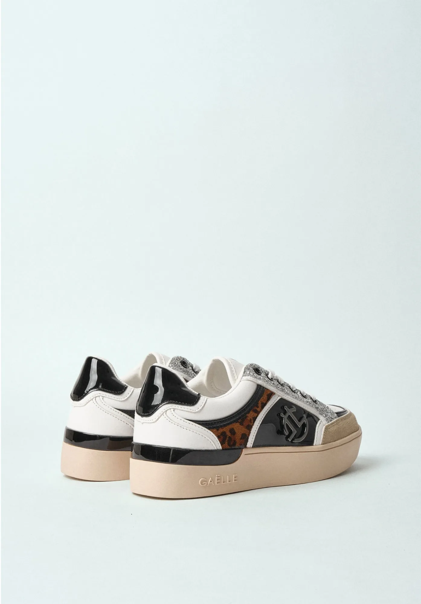 Sneakers Everyday In Ecopelle Nero - Gaëlle Paris
