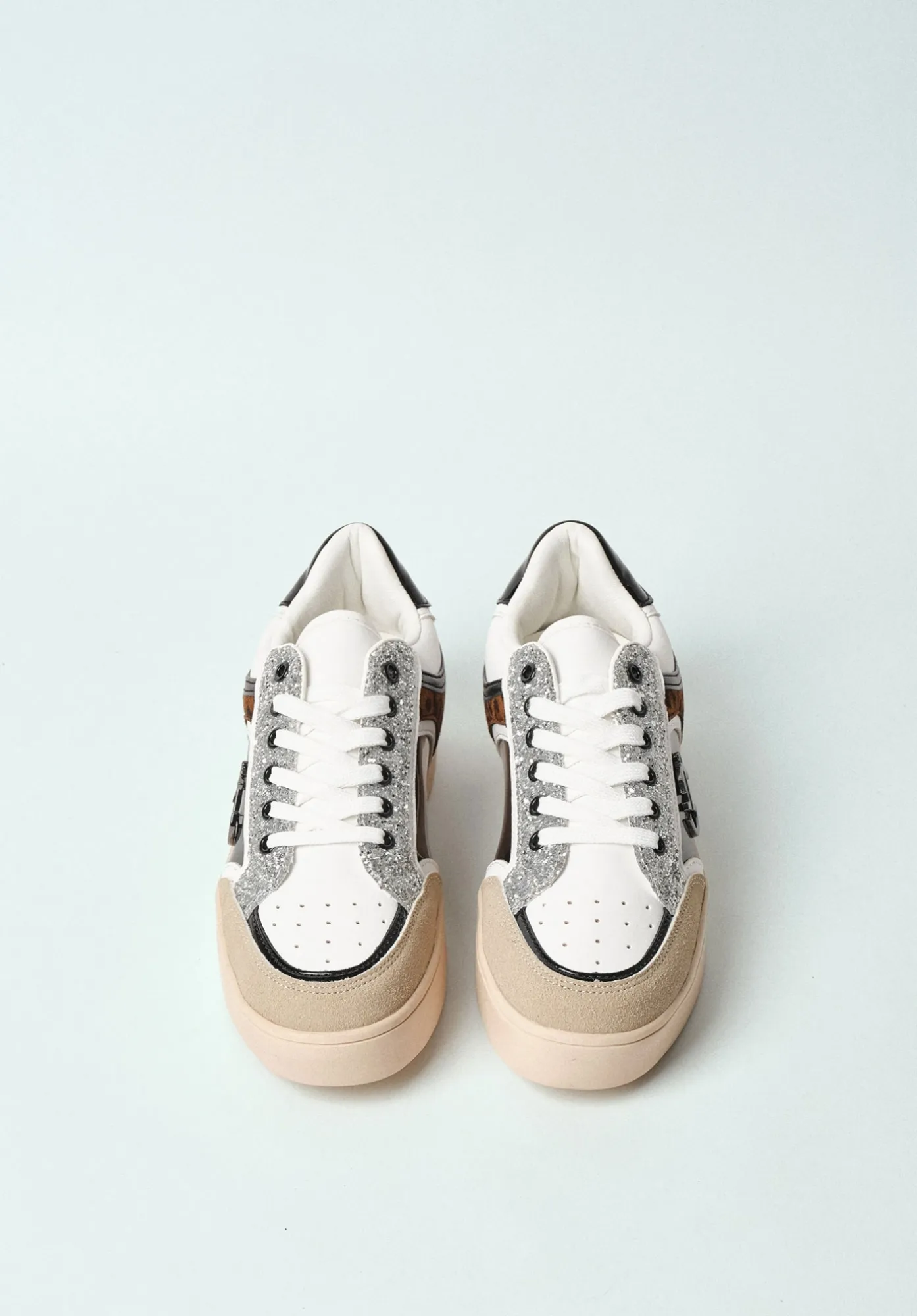 Sneakers Everyday In Ecopelle Nero - Gaëlle Paris