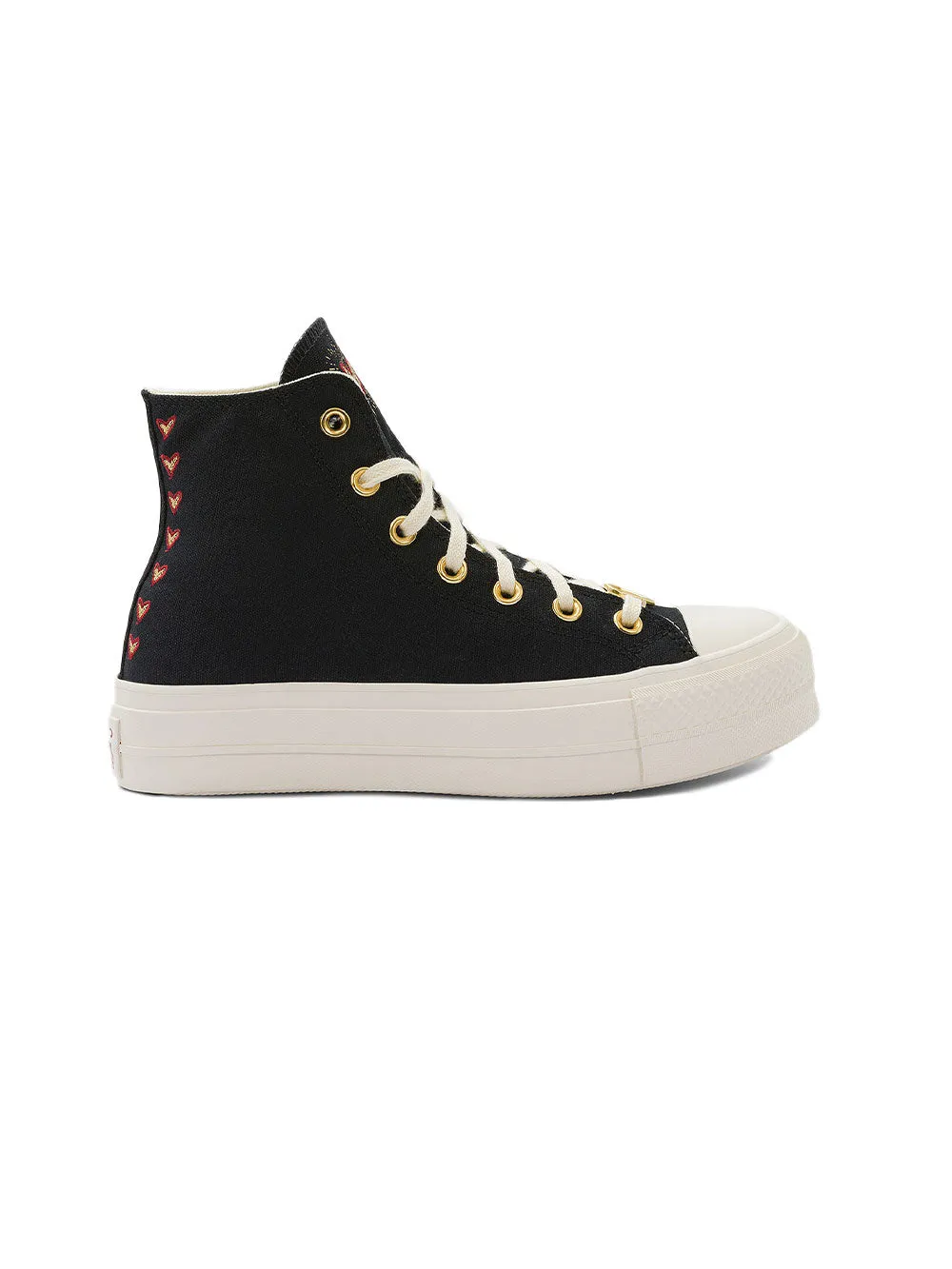 Sneakers Platform CONVERSE Donna Chuck Taylor All Star Lift Nero