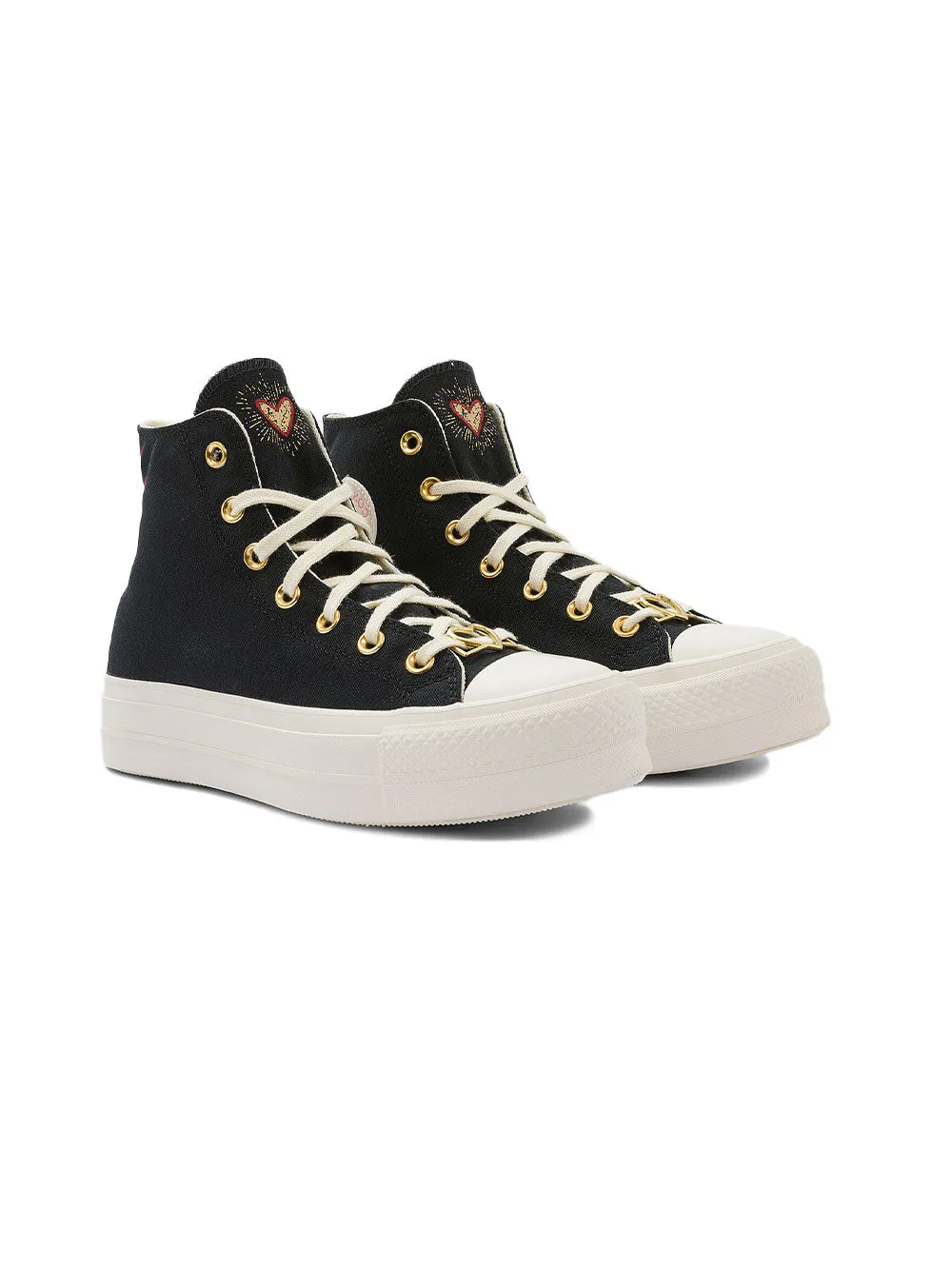 Sneakers Platform CONVERSE Donna Chuck Taylor All Star Lift Nero