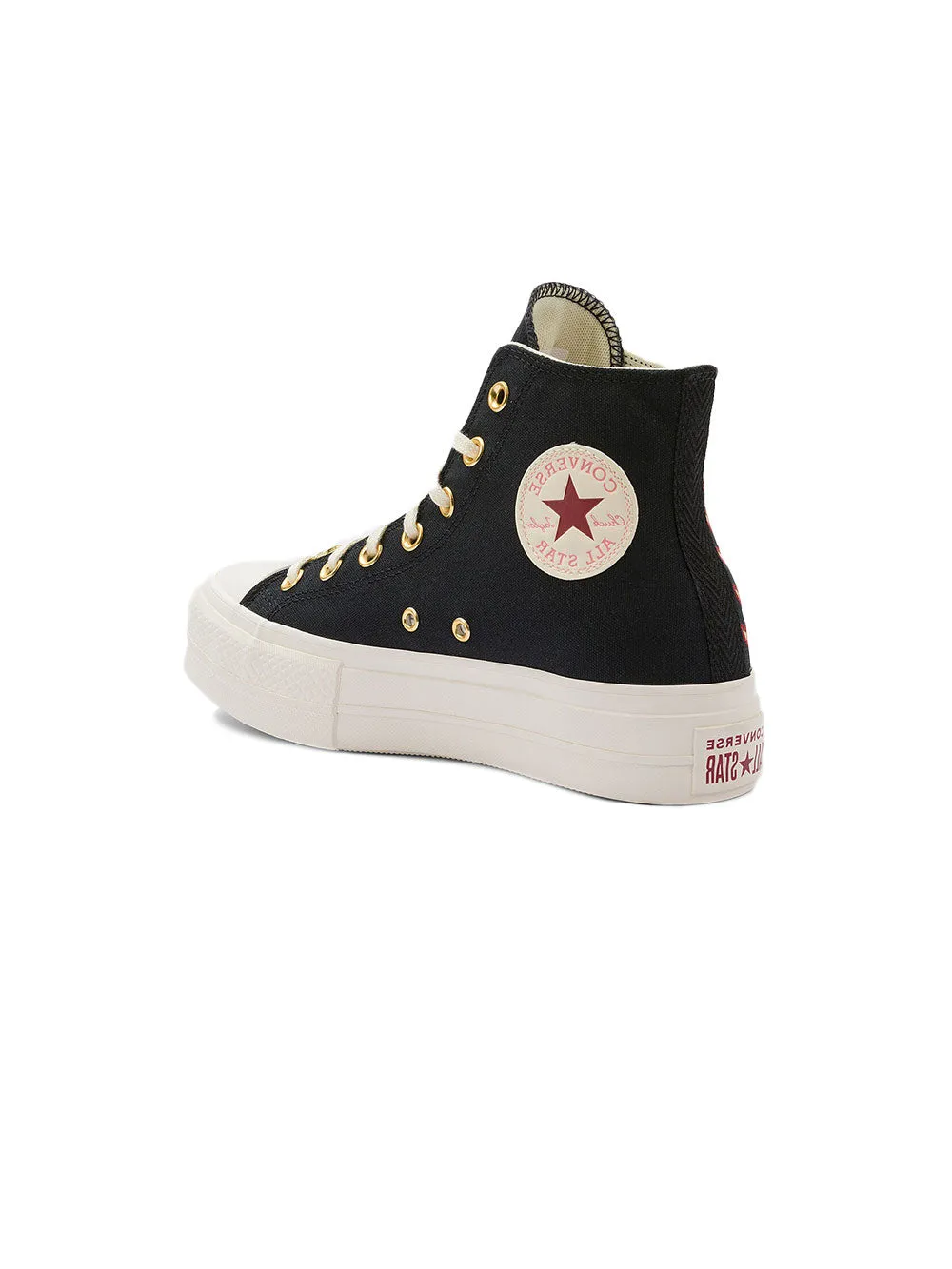 Sneakers Platform CONVERSE Donna Chuck Taylor All Star Lift Nero