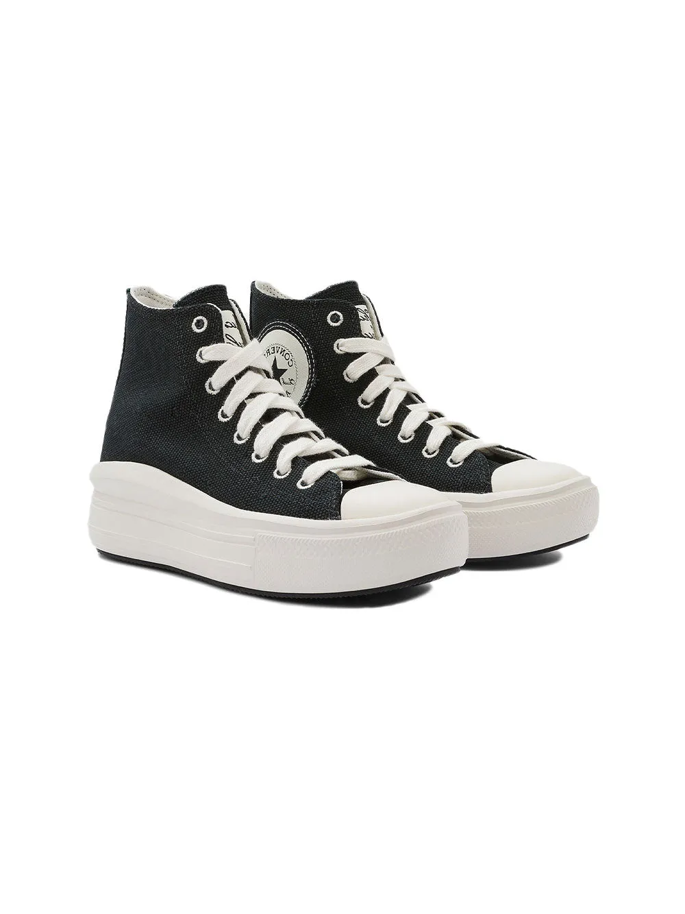 Sneakers Platform CONVERSE Donna Chuck Taylor All Star Move Nero