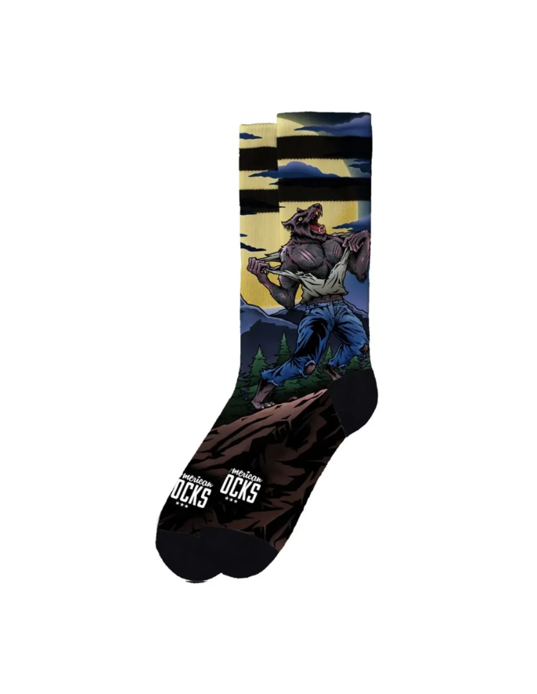 Socks americani Calzini Wherewolf
