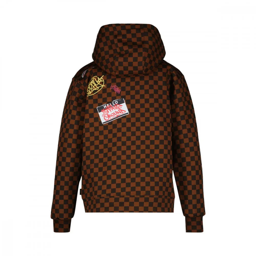 SPRAYGROUND FELPA CON CAPPUCCIO TAGGED UP BAMBINO