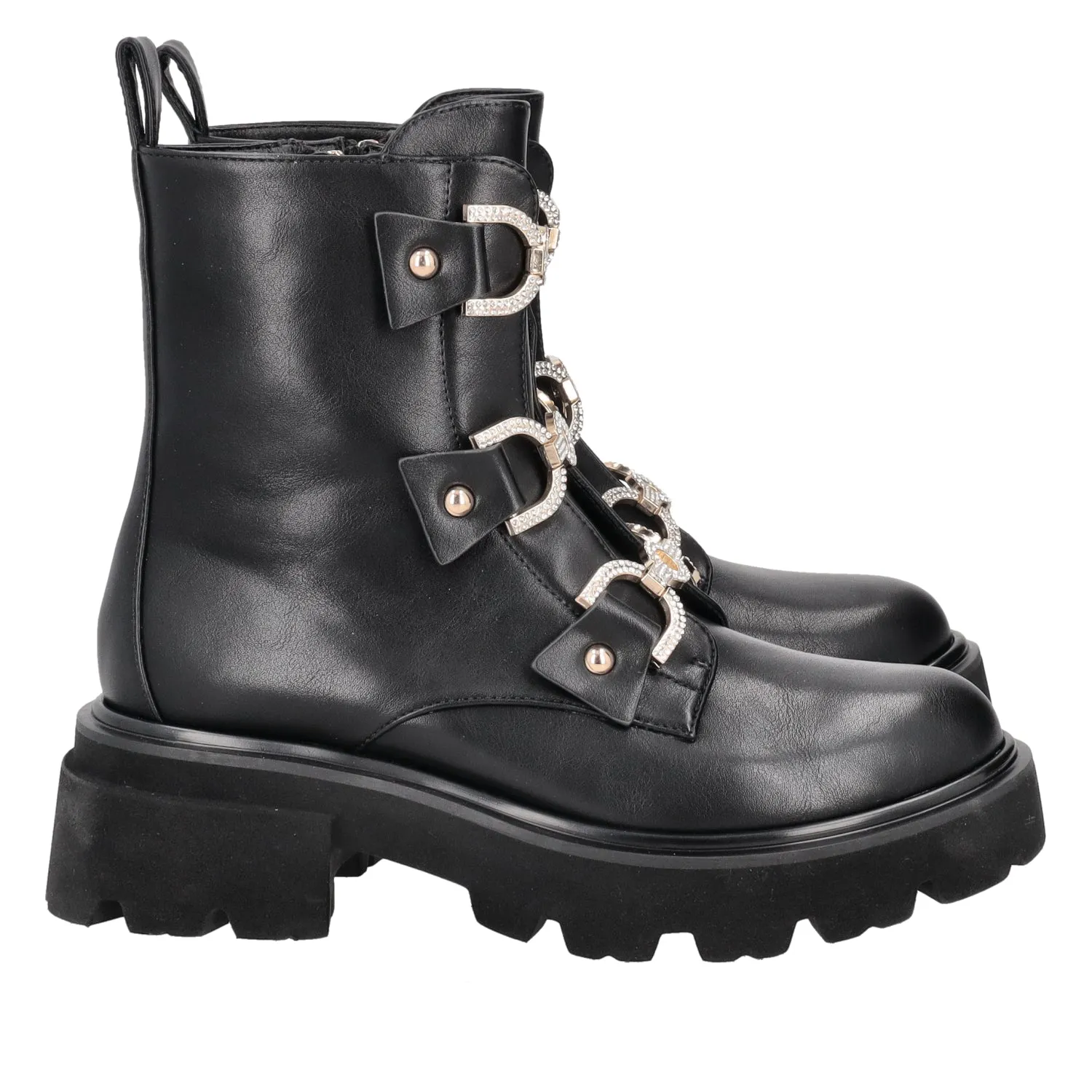     STIVALETTO VANCOUVER CON ACCESSORIO COLORE NERO  