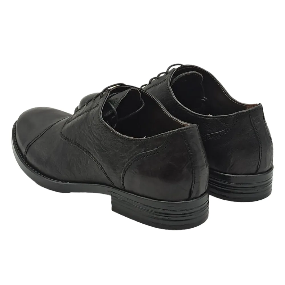 Stringata uomo  BENSON 30021 Rub campofiore nero