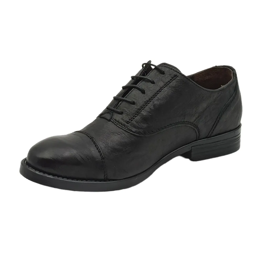 Stringata uomo  BENSON 30021 Rub campofiore nero
