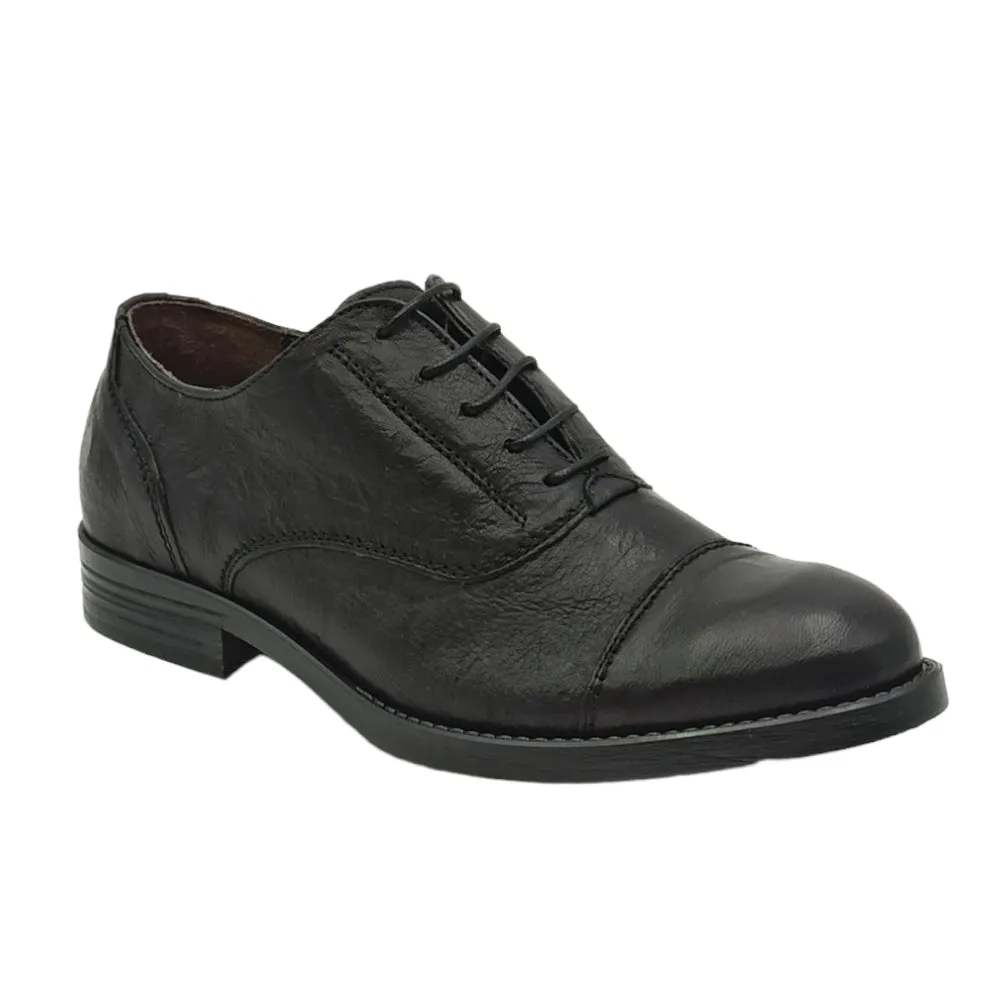 Stringata uomo  BENSON 30021 Rub campofiore nero