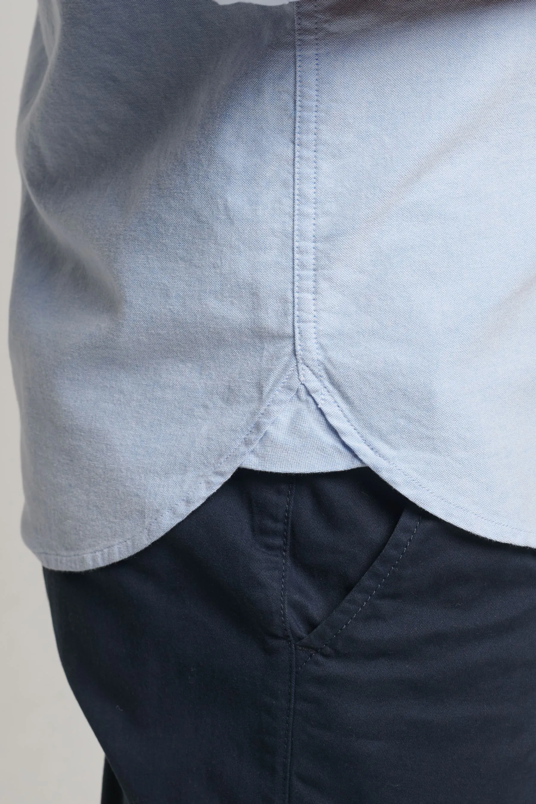 Superdry - Camicia a Oxford lunghe in cotone