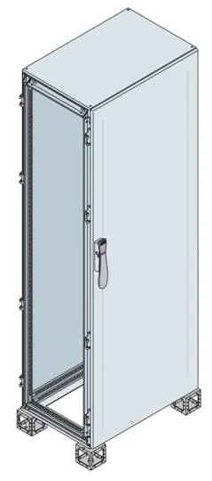 Supporto da pavimento ABB, porta singola, IP65