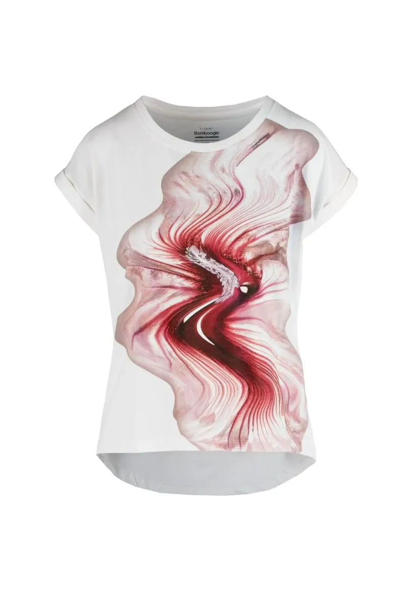 T-SHIRT Donna BOMBOOGIE TW8496 T JSN4 404