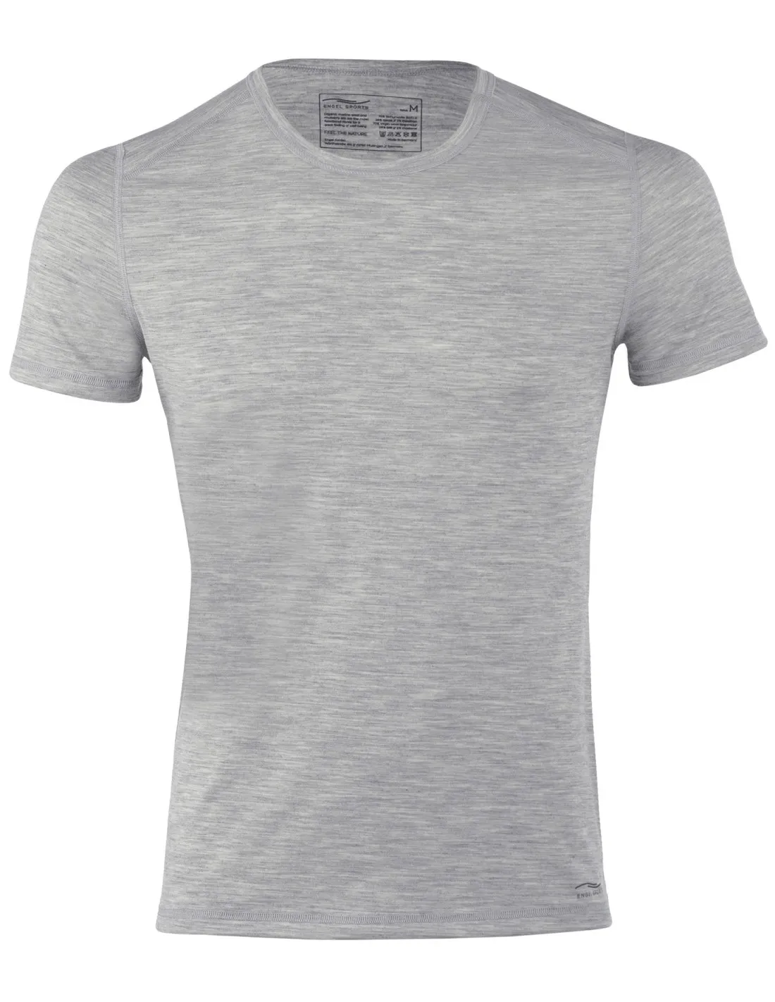 T-SHIRT TERMICA IN LANA-SETA PER LO SPORT UOMO