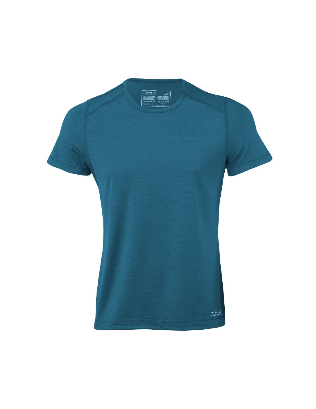 T-SHIRT TERMICA IN LANA-SETA PER LO SPORT UOMO