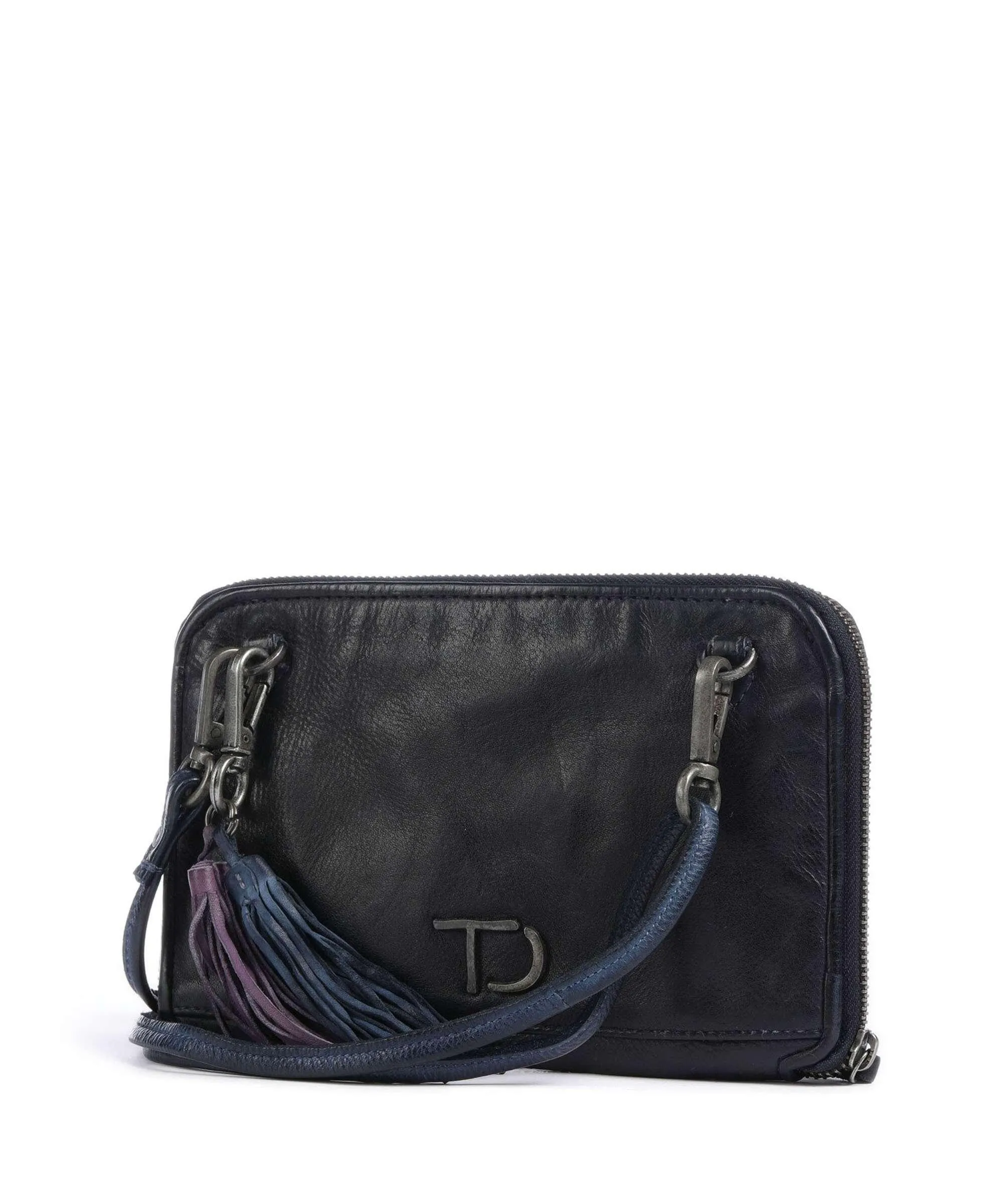  Taschendieb Wien Paniglgasse 5 Borsa a tracolla pelle di vacchetta grana navy  