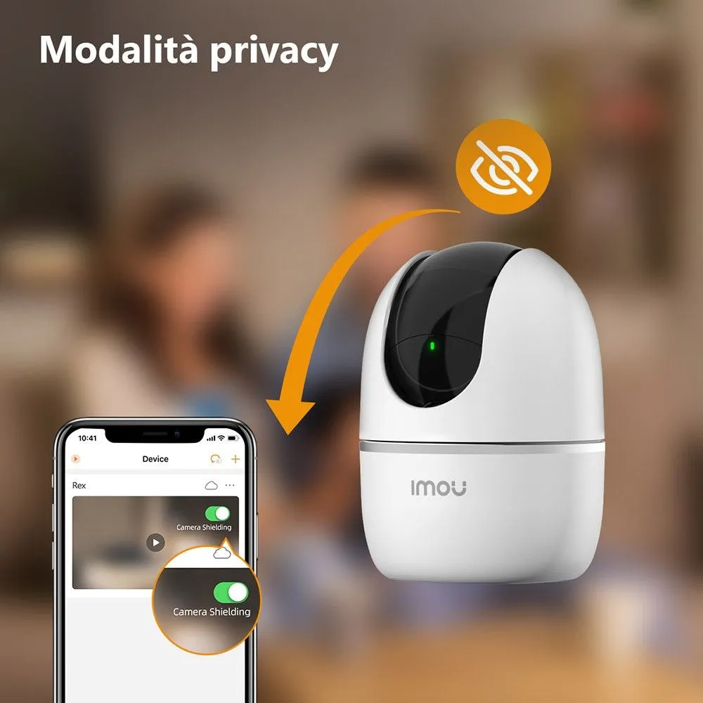Telecamera A1 2Mp PT Cube IP/Wi-Fi 2MP 2.8mm IR mic/speaker Imou IM-A1