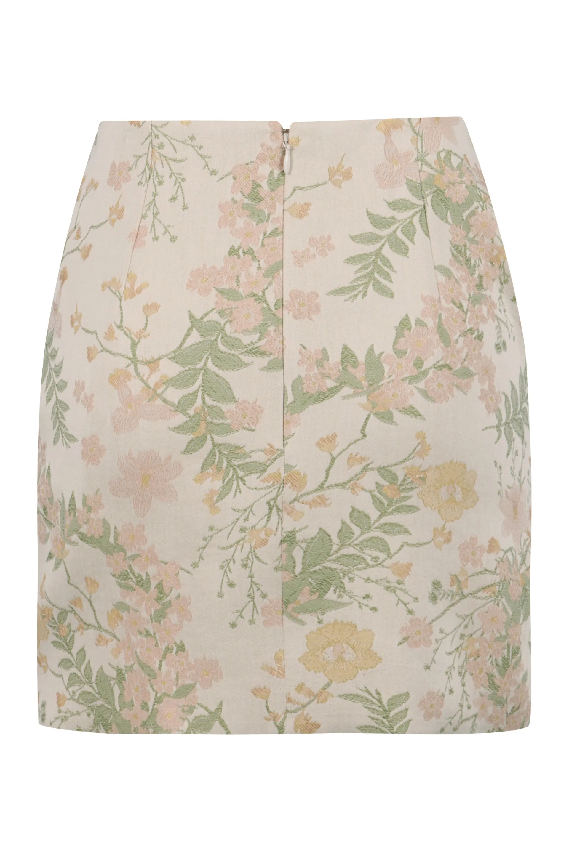The Mannei Minigonna Wishaw in cotone stampata