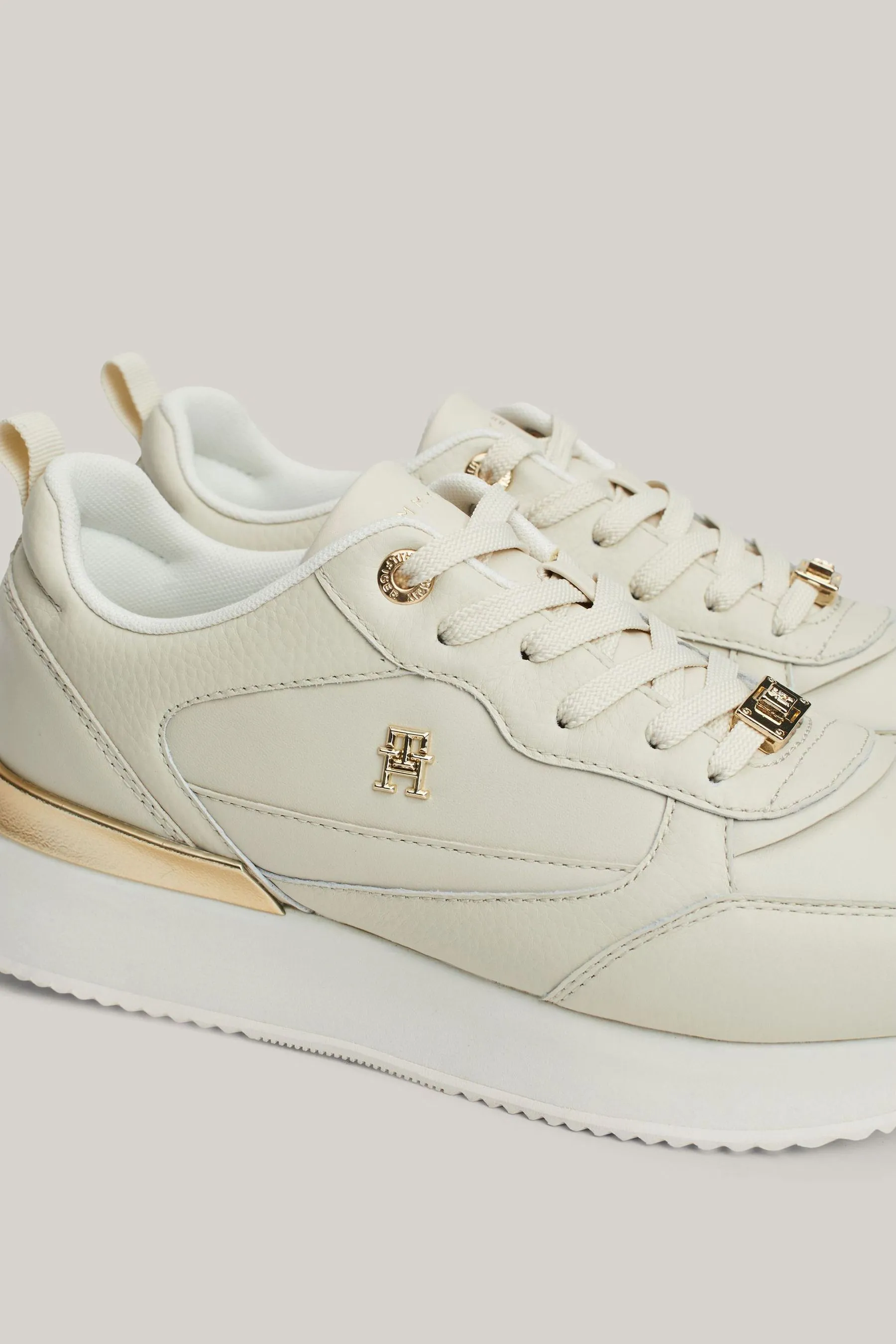 Tommy Hilfiger Naturale - Scarpe da ginnastica Passatoia femminili    