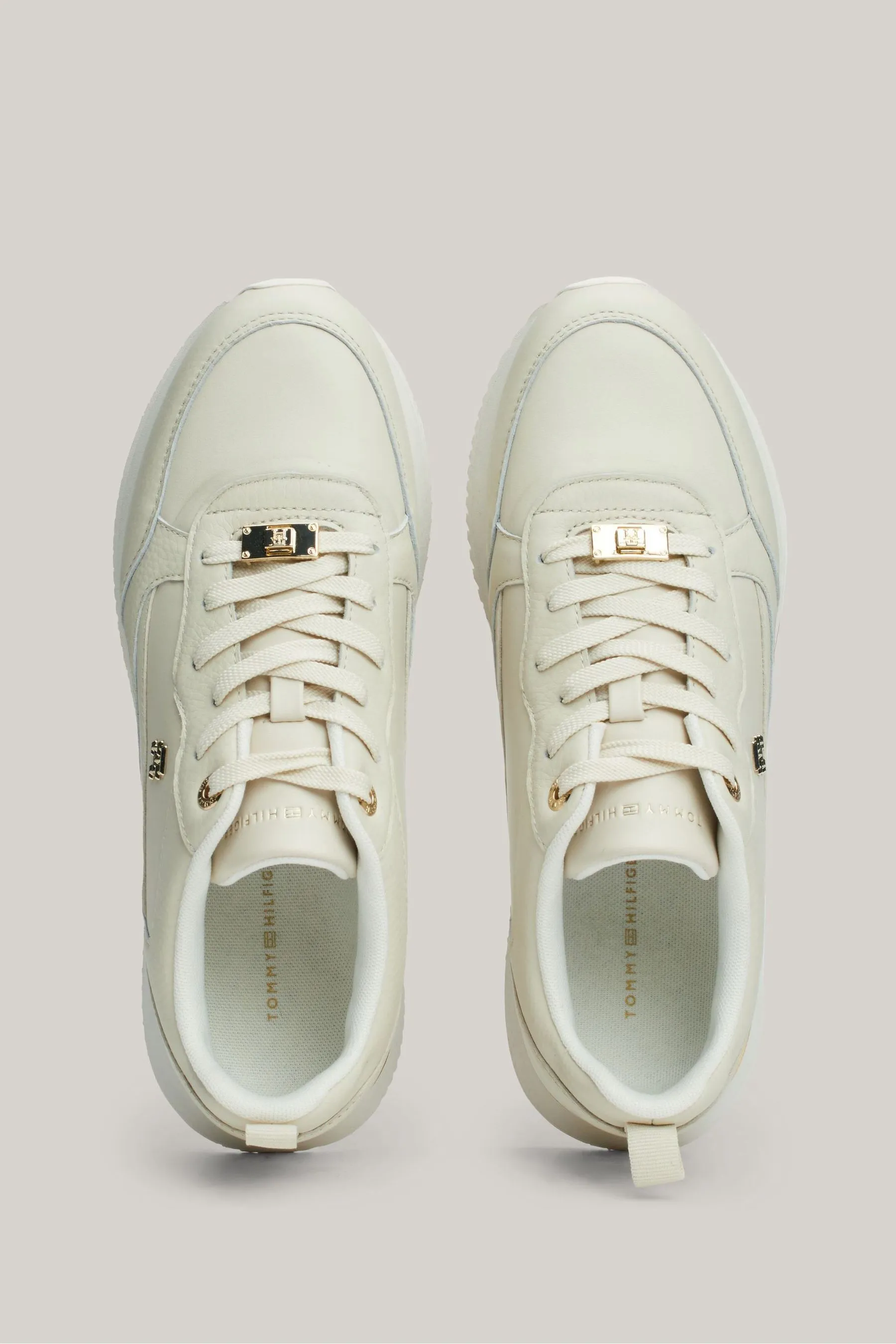 Tommy Hilfiger Naturale - Scarpe da ginnastica Passatoia femminili    