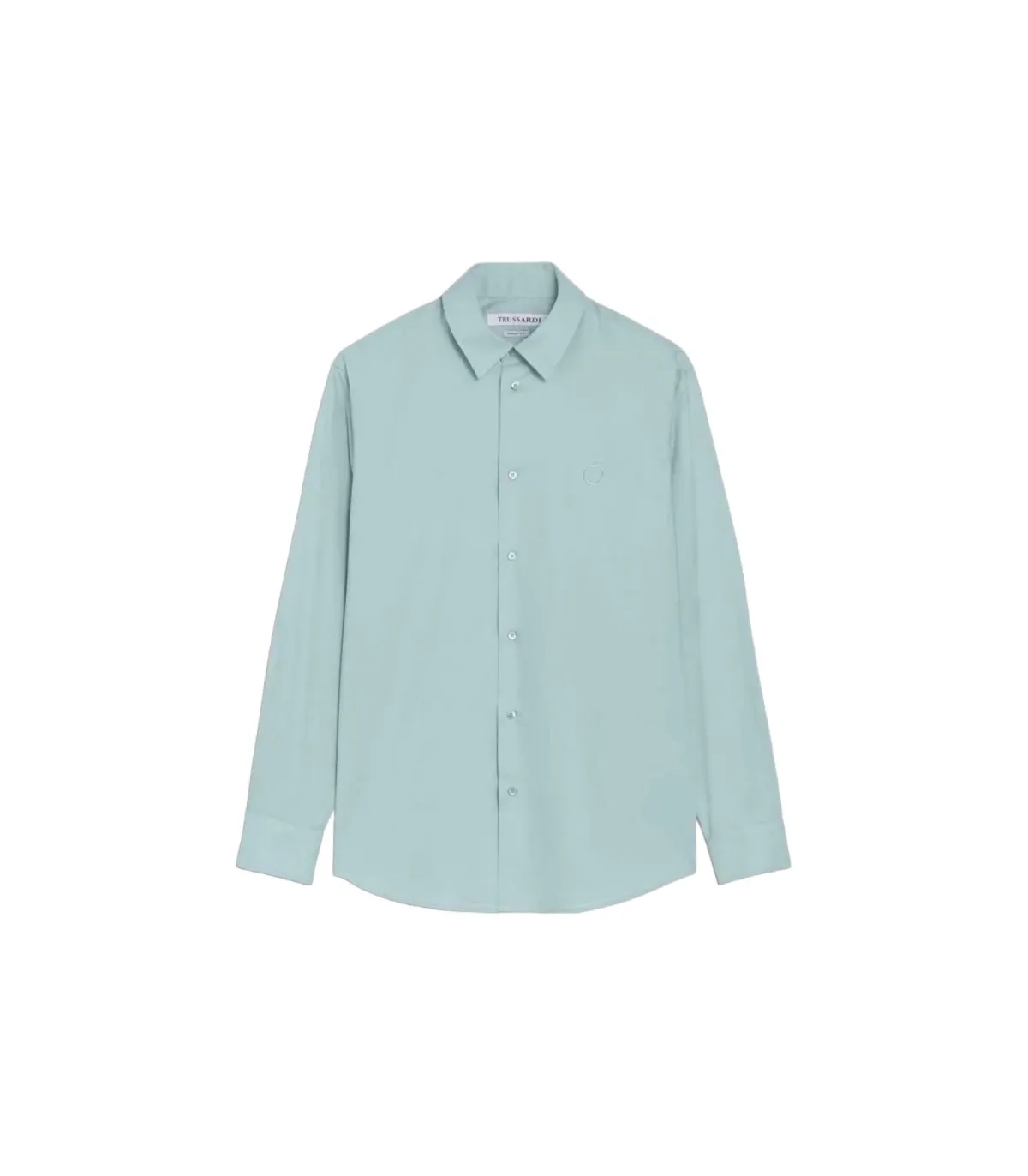 Trussardi Uomo Camicia Manica lunga  Popeline Stretch