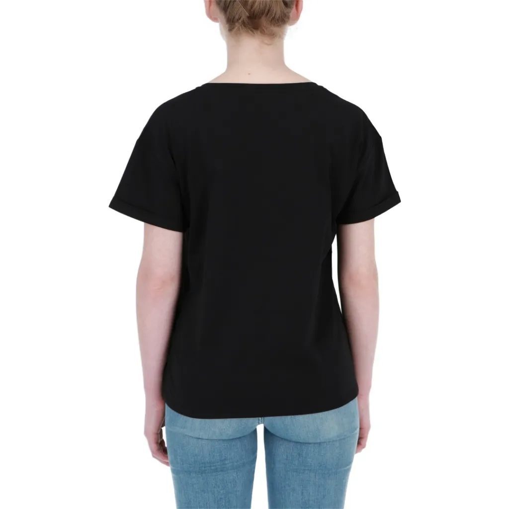 Tshirt Liu Jo Jeans Donna Moda NERO LIU JO