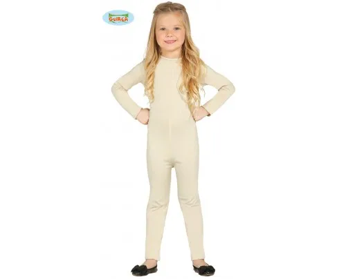 TUTA IN SPANDEX COL CARNE TG 9-12 ANNI