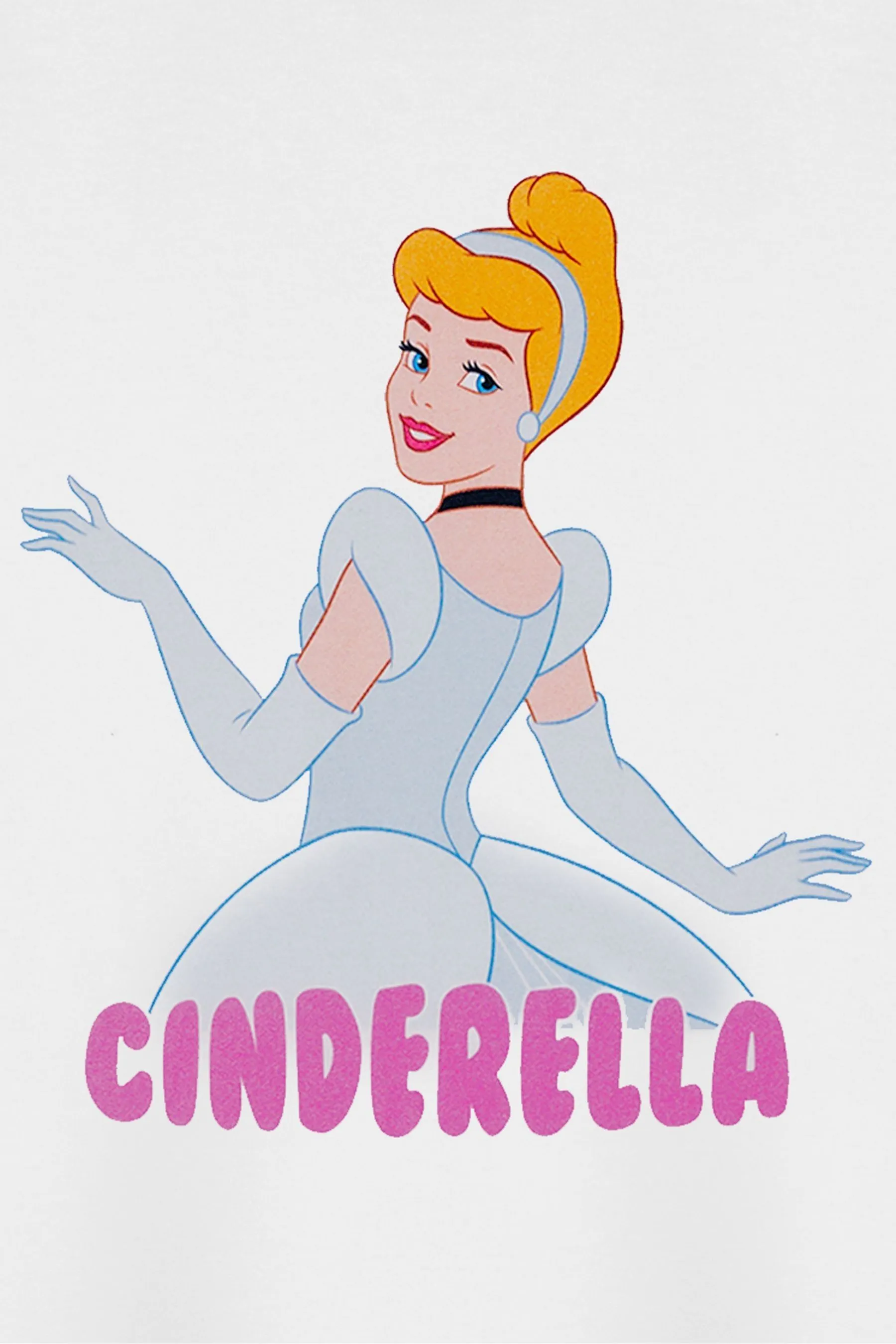 Vanilla Underground Girls Maglietta con licenza Disney Princess    