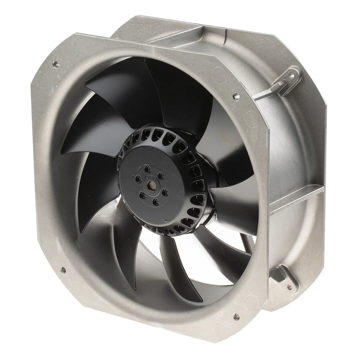 Ventola assiale in c.a. ebm-papst W2E200H, 935m³/h, 230 V ac, 225 x 225 x 80mm