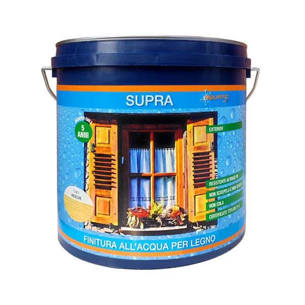VERNITES SUPRA FINITURA OPACA ALL'ACQUA INCOLORE G40 LT 2,5