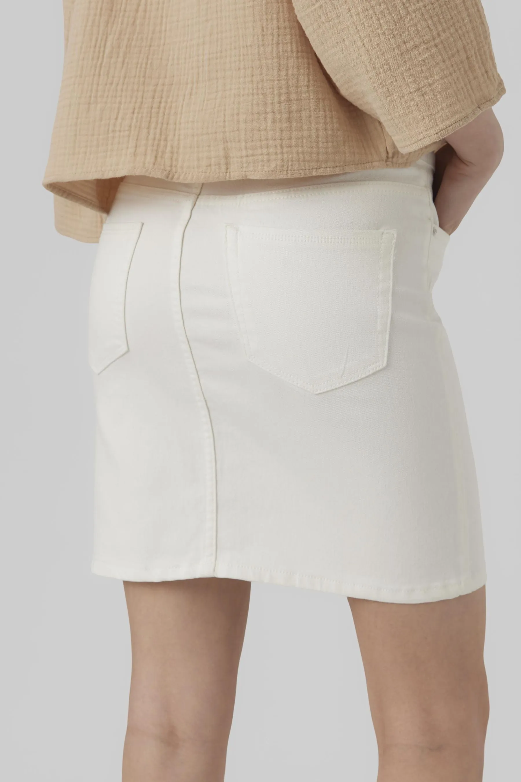 VERO MODA - Minigonna a Denim aderente