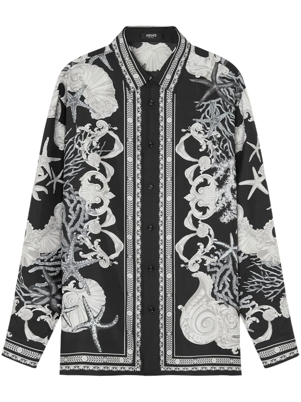Versace-Camicia a maniche lunghe