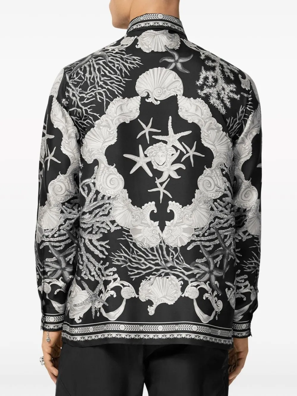 Versace-Camicia a maniche lunghe