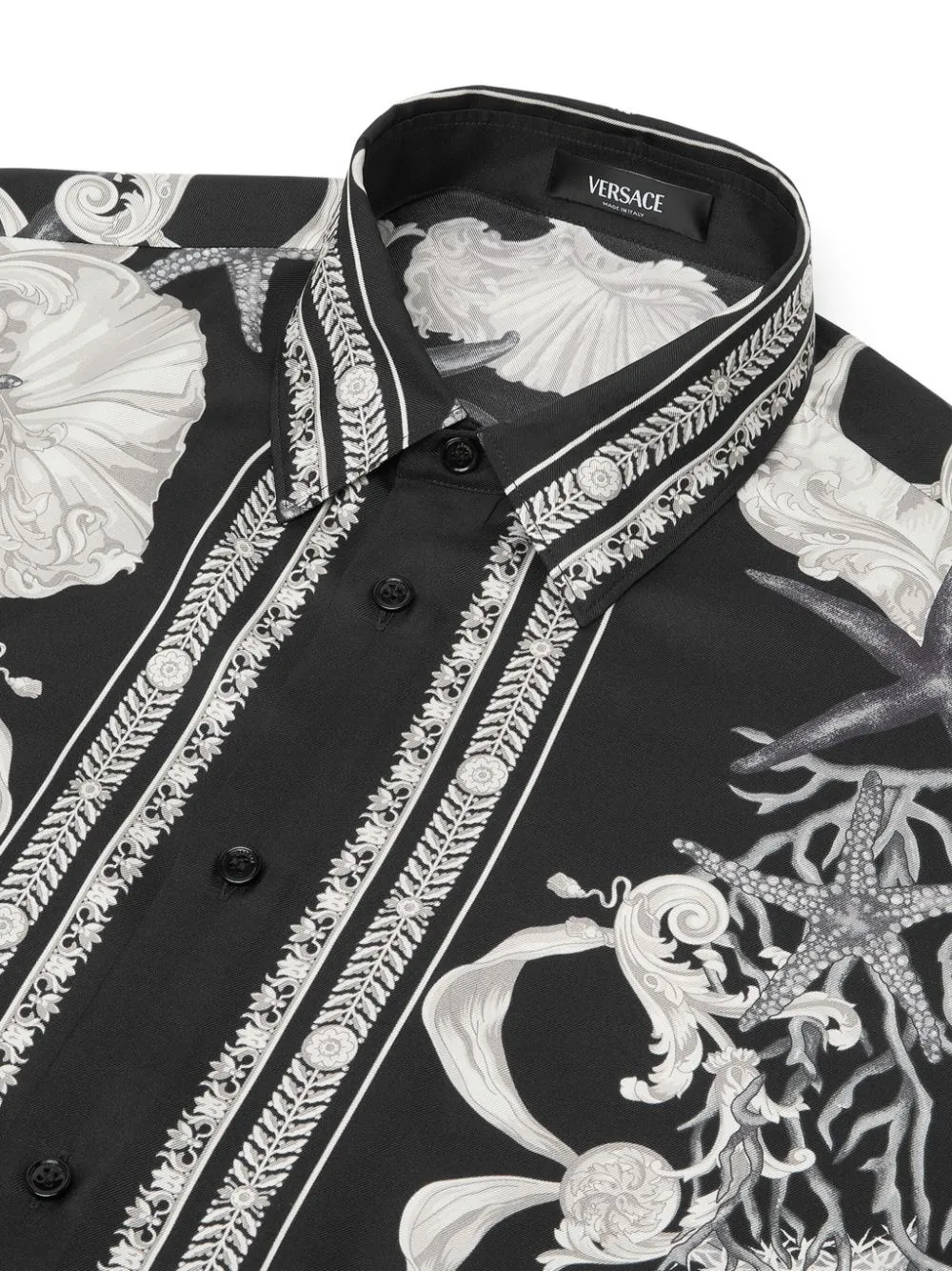 Versace-Camicia a maniche lunghe
