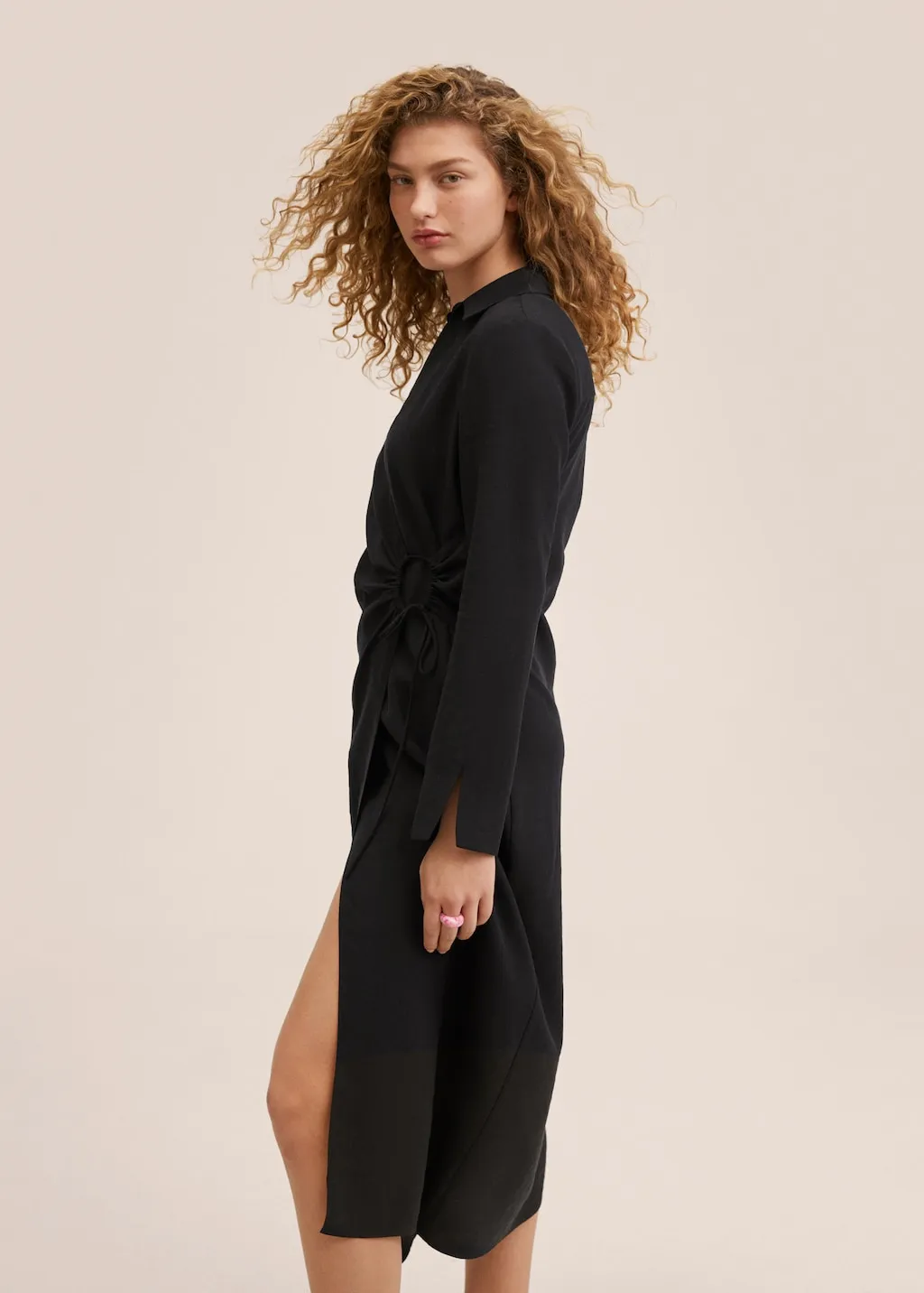 Vestito camicione lyocell