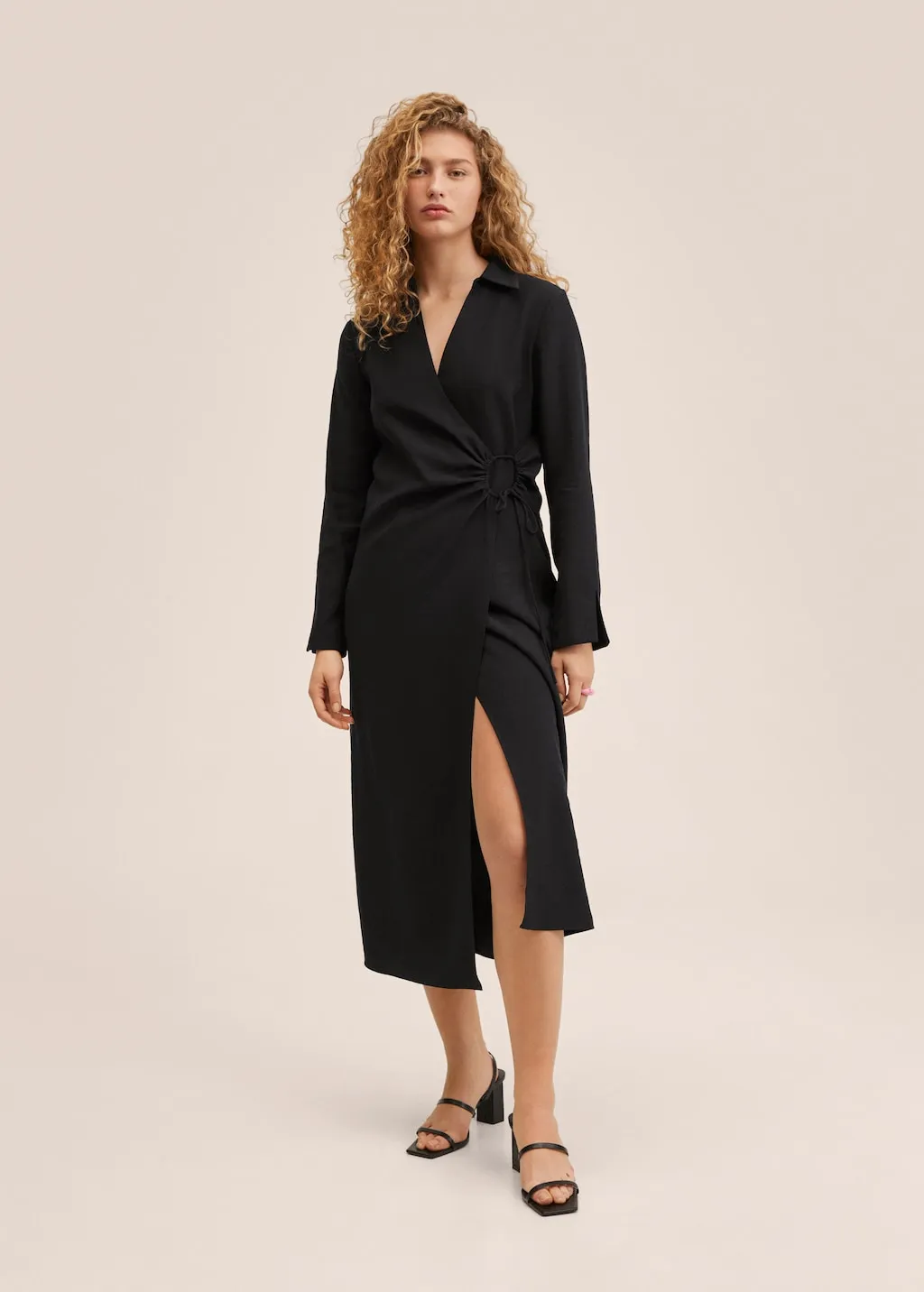 Vestito camicione lyocell