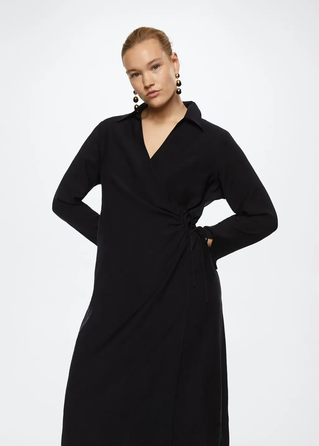 Vestito camicione lyocell