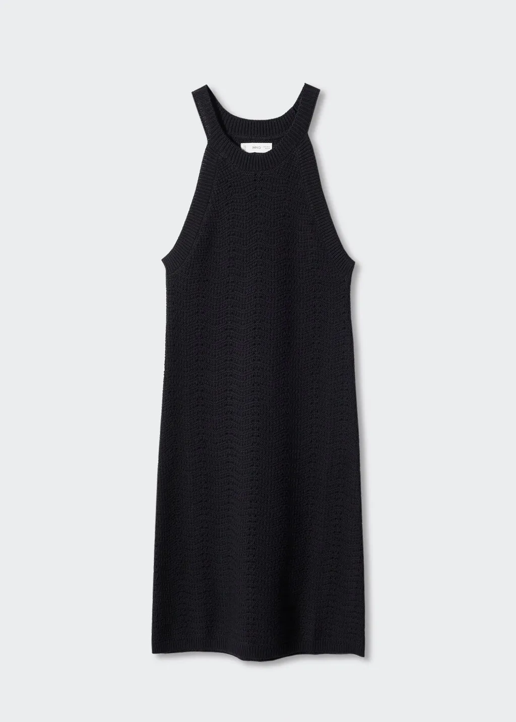Vestito halter traforato