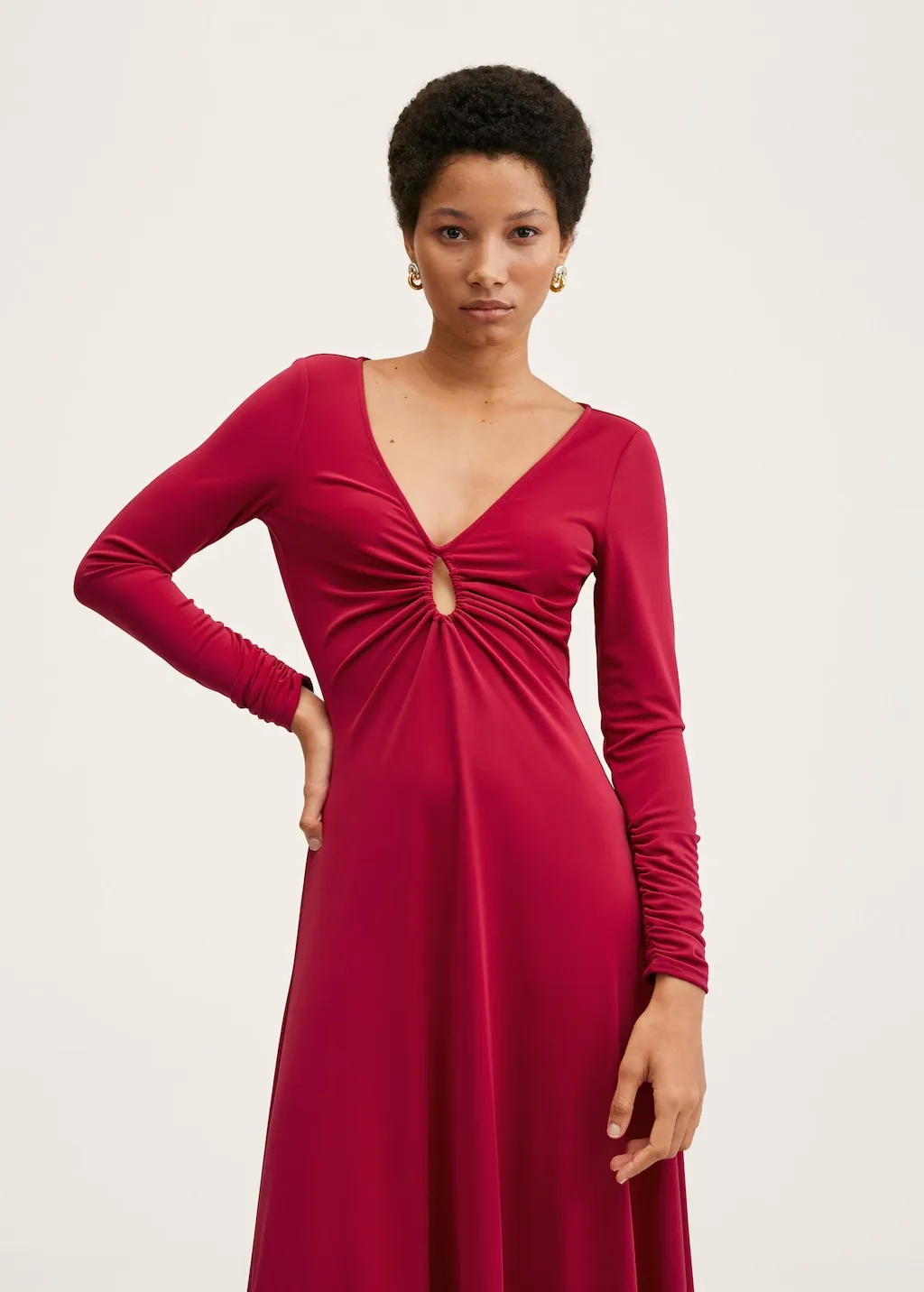 Vestito lungo spacchi