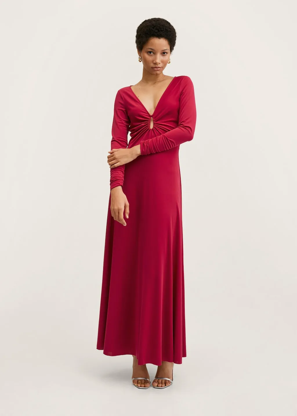 Vestito lungo spacchi