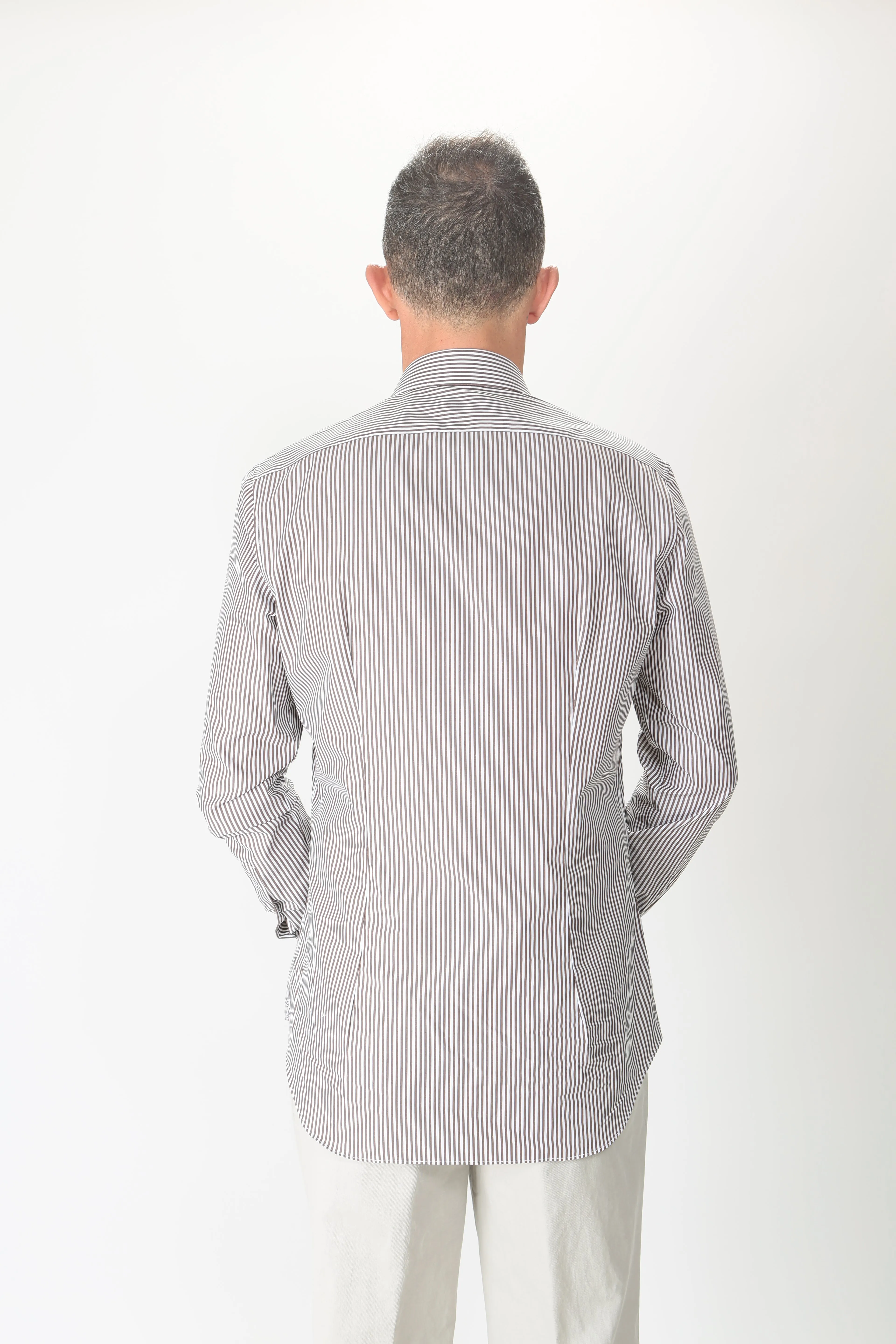 Xacus Camicia tailor fit a righe 11232.088