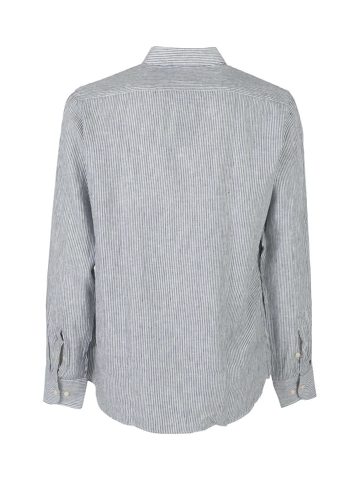 Y.Two Chemise homme en lin à motif rayé