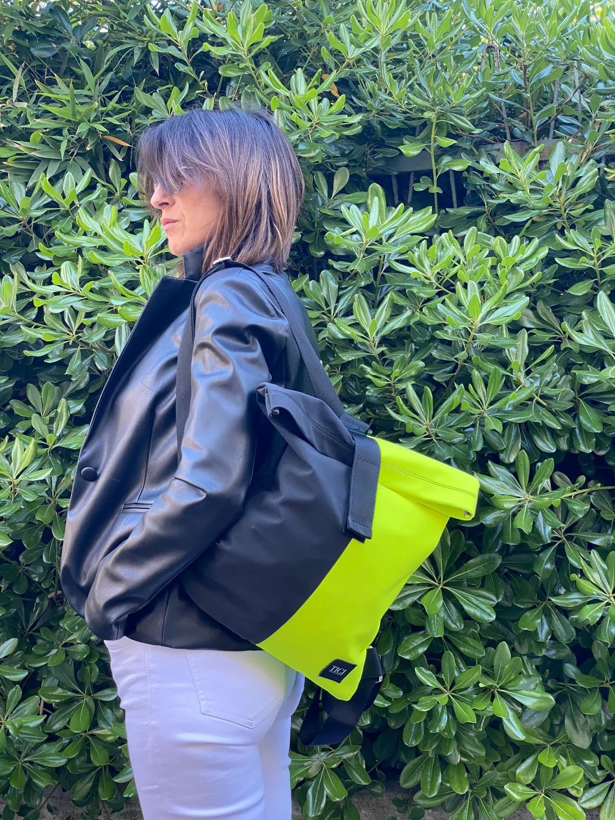 Zaino Weekend - Nero & Giallo Fluo
